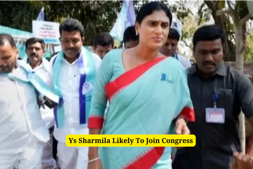 Ys Sharmila Likely To Join Congress